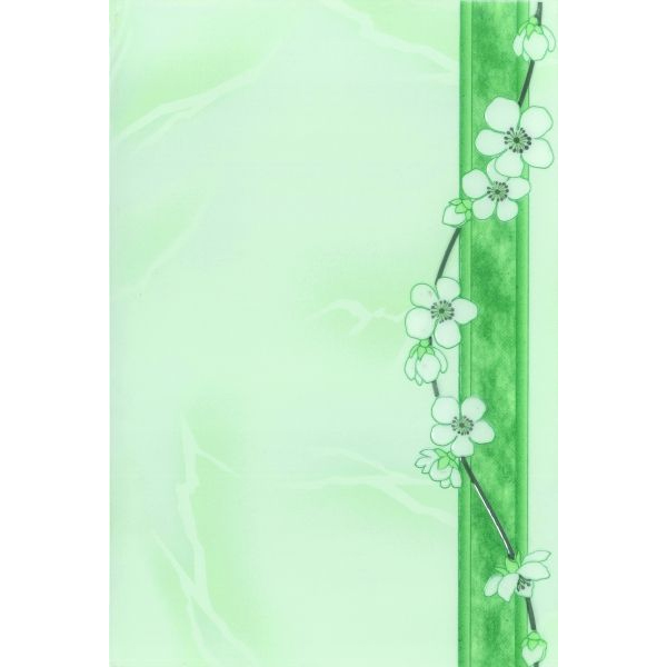 Керамическая плитка София Бирюзовая 20х30 BELLEZA